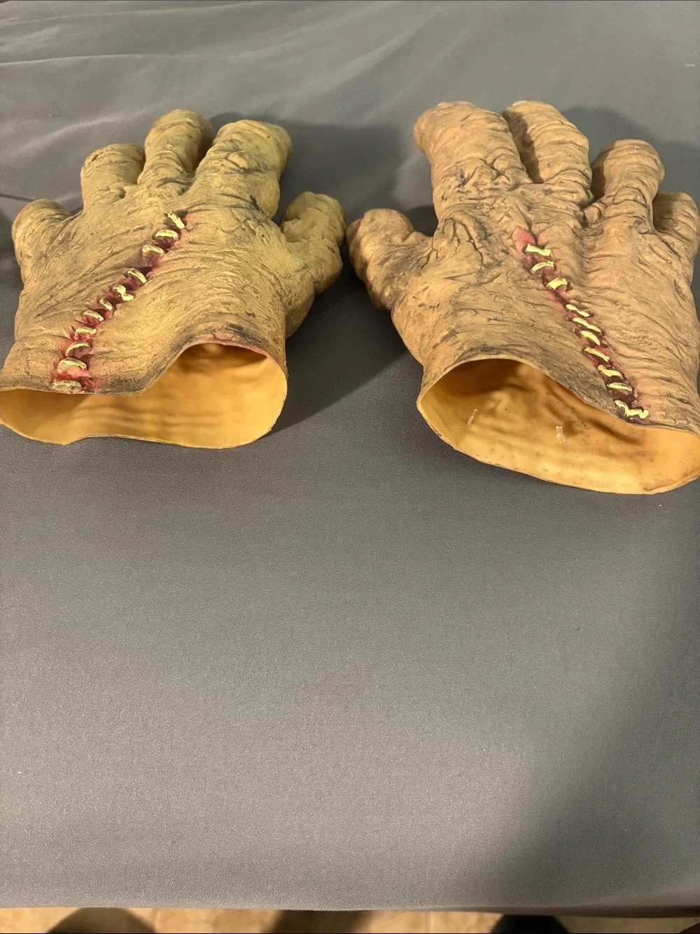 Monster Halloween costume hands